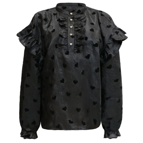 LIBERTÃ dame bluse TIA - BLACK HEART